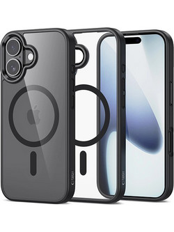 Tech-Protect Magmat Back Cover Black Clear (iPhone 17)