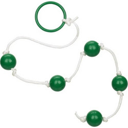 CalExotics Medium Anal Beads Πρωκτικές Μπίλιες Πράσινες