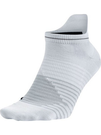 Nike Ανδρικές Κάλτσες Κοντές με Σχέδια Λευκές SX5195-100