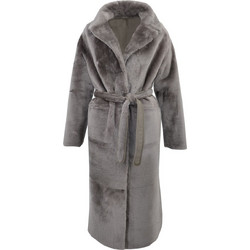 Leather 100 Γυναικεία Γούνα Μακριά Ανθρακί 31-W-KK-10295