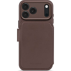 Decoded Leather Detachable Wallet Chocolate Brown (iPhone 17 Pro)