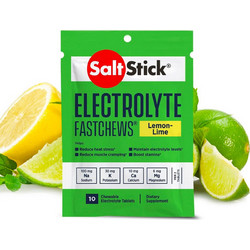 GU Energy Electrolyte FastChews Lemon Lime 10 Μασώμενα Δισκία