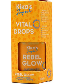 Rebel Kika's Project Rebel Glow Ενυδατικό Serum Προσώπου με Βιταμίνη C 30ml