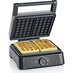Severin WA 2125 Βαφλιέρα Ορθογώνια 2 Θέσεων 1600W