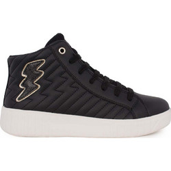Geox Mikiroshi Παιδικά Sneakers Μποτάκια Μαύρα J56DVE000BCC9999