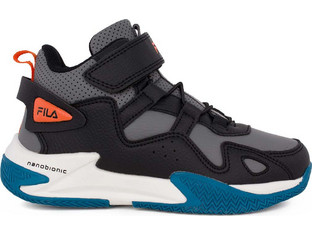Fila Memory Pick Παιδικά Sneakers Μποτάκια Μαύρα Ανθρακί Πετρόλ 3AF53005-035