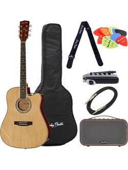 Harley Benton D-120CE Natural Bundle 4