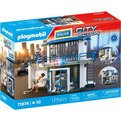 Playmobil City Action Αστυνομικό Τμήμα με Δωμάτιο Ερευνών για 4-10 Ετών 71874