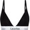 Calvin Klein Σουτιέν Τριγωνάκι χωρίς Μπανέλα Μαύρο LV00QF8498-UB1