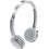 Acefast H8 Ασύρματα Bluetooth Ακουστικά On Ear με Noise Cancelling Ασημί