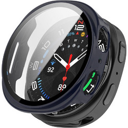 Techsuit Defense360 Pro Πλαστική Θήκη με Προστασία Οθόνης για Samsung Galaxy Watch 8 40mm Navy Μπλε