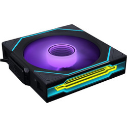 Lian Li Uni Fan SL-INF Wireless Reverse Case Fan 120mm ARGB με Σύνδεση 4-Pin PWM Black