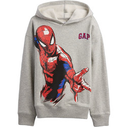 Gap Spider-Man Παιδικό Φούτερ με Κουκούλα Γκρι 813827000