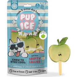 Imaginelles Pup Ice Chew to Stay Cool Fruity Lollies with Apple 3τμχ 90gr