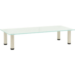 vidaXL Έπιπλο Τηλεόρασης Γυάλινο N / A Μ80xΠ37xΥ17cm 322765
