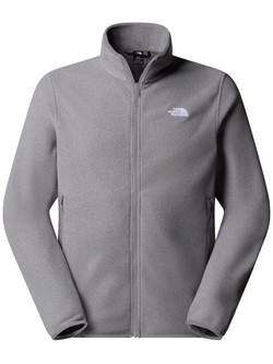 The North Face Ανδρική Ζακέτα Φούτερ με Φερμουάρ Γκρι NF0A8D0RCQI1