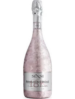 Sensi Moscato Rose 18K Pink Κρασί Ροζέ Γλυκό Αφρώδες 750ml