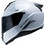 Spyder Exo Plain V2 Grey Silver Κράνος Μηχανής Full Face