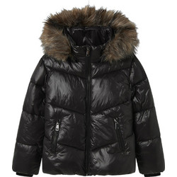 Name It Παιδικό Μπουφάν Χειμωνιάτικο Puffer Μαύρο 13243684