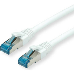 Value S/FTP Cat.6a Καλώδιο Δικτύου Ethernet 0.15m White 21.99.1985-100