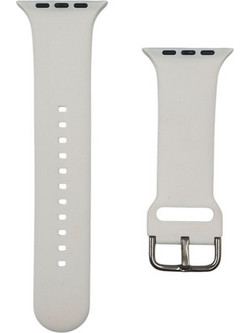Naxius Λουράκι Σιλικόνης White (Universal 22mm)
