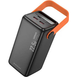 Borofone BJ66A Power Bank 50000mAh 22.5W με Θύρα USB-A & Θύρα USB-C Black