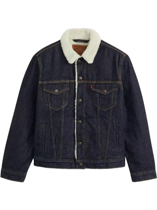 Levi's Ανδρικό Μπουφάν Τζιν Μπλε 16365-0271