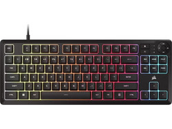 Corsair K55 Core Gaming Πληκτρολόγιο TenKeyLess RGB Black