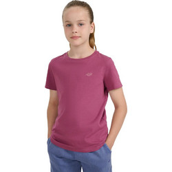 4F Παιδικό T-Shirt Κοντομάνικο Μωβ 4FJWAW25TTSHF2397-50S