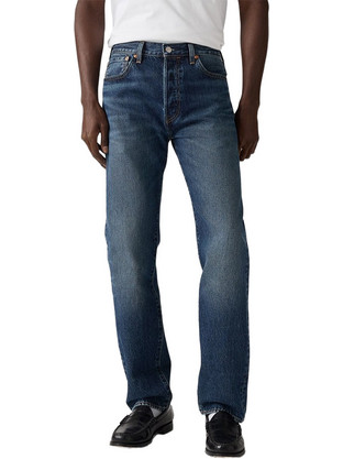 Levi's 501 (R) Original Ανδρικό Τζιν Παντελόνι Κανονική Εφαρμογή Μπλε 00501-3737