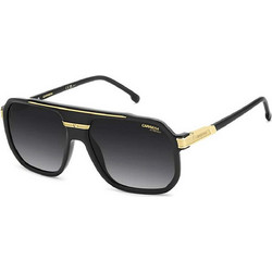 Carrera CA1077S 2M29O Ανδρικά Γυαλιά Ηλίου Aviator Κοκάλινα Μαύρα με Μαύρο Φακό