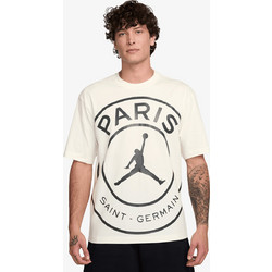 Nike PSG SS Logo Tee Ανδρικό Αθλητικό T-Shirt Μπεζ HV3411-133