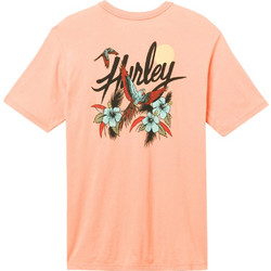 Hurley Ανδρικό Αθλητικό T-Shirt Πορτοκαλί MTS0029710-H600