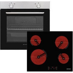 Pyramis Φούρνος Ηλεκτρικός Άνω Πάγκου 78lt 59.5cm PO78010008SIX με Κεραμικές Εστίες PHC62430FMB