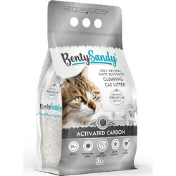 BentySandy Active Carbon Άμμος Γάτας Μπετονίτης χωρίς Άρωμα 5lt