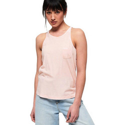 Superdry Γυναικείο Αθλητικό T-Shirt Σομόν G60110MT-RV8