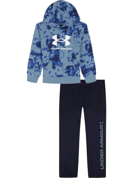 Under Armour Παιδικό Σετ Φόρμας Γαλάζιο Navy Μπλε UAFII0JE-480