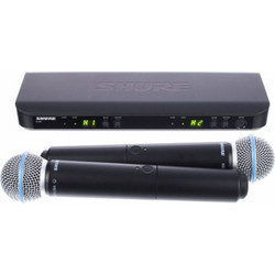 Shure BLX288/Beta58 Combo T11 Σετ 2 Ασύρματα Δυναμικά Μικρόφωνα Χειρός XLR