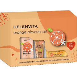 Helenvita Orange Blossom Body MIlk 300ml + Body Scrub 250ml + Hand Cream 30ml