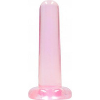 Shots RealRock Non Realistic Dildo με Βεντούζα 13.5cm Ροζ