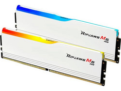 G.Skill Ripjaws M5 RGB 32GB (2X16GB) DDR5 RAM 6000MHz C36 White