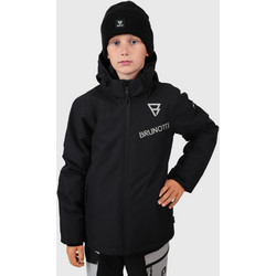 Brunotti Παιδικό Μπουφάν Χειμωνιάτικο Softshell Αδιάβροχο Αντιανεμικό Μαύρο 1-2423200315-9999