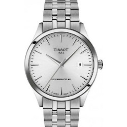 Tissot Ανδρικό Ρολόι Αυτόματο με Ασημί Μεταλλικό Μπρασελέ T158.407.11.031.00