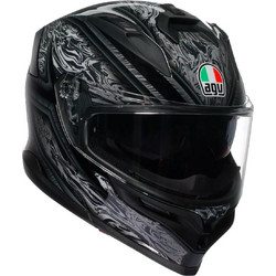 AGV Κ7 Damascus Black Silver Κράνος Μηχανής Full Face 1450gr
