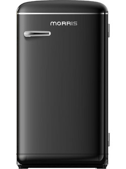 Morris MRS-21093B Retro Μονόπορτο Ψυγείο 93lt Υ85xΠ47xΒ44cm Μαύρο