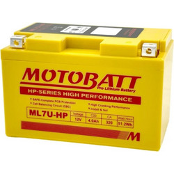 Motobatt Μπαταρία Μοτοσυκλέτας ML7U-HP 320A 4.6Ah