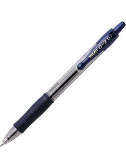 Pilot G-2 Στυλό Gel 0.7mm Σκούρο Μπλε BL-G2-7BB