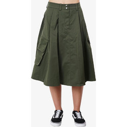 Alpha Industries Μίντι Φούστα Υφασμάτινη Ψηλόμεση Cargo Χακί 148069-142