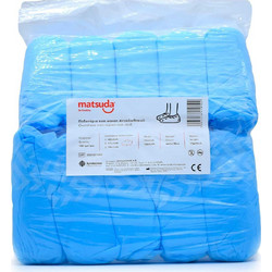 Matsuda Be Healthy Ποδονάρια Non Woven Μπλε 100τμχ