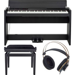 Korg LP-380U Set Ηλεκτρικό Πιάνο Όρθιο με 88 Βαρυκεντρισμένα Πλήκτρα Black